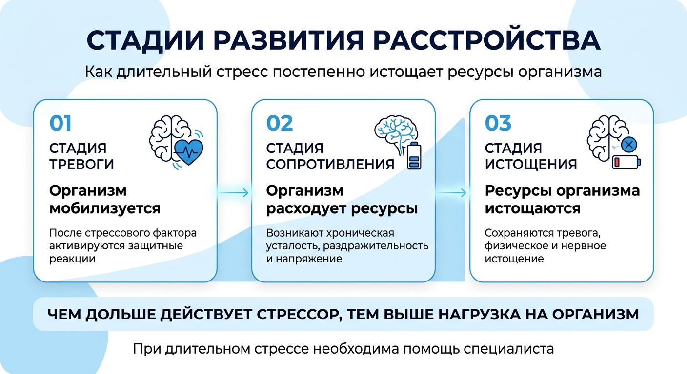 Лечение стресса в Мурманске инфографика